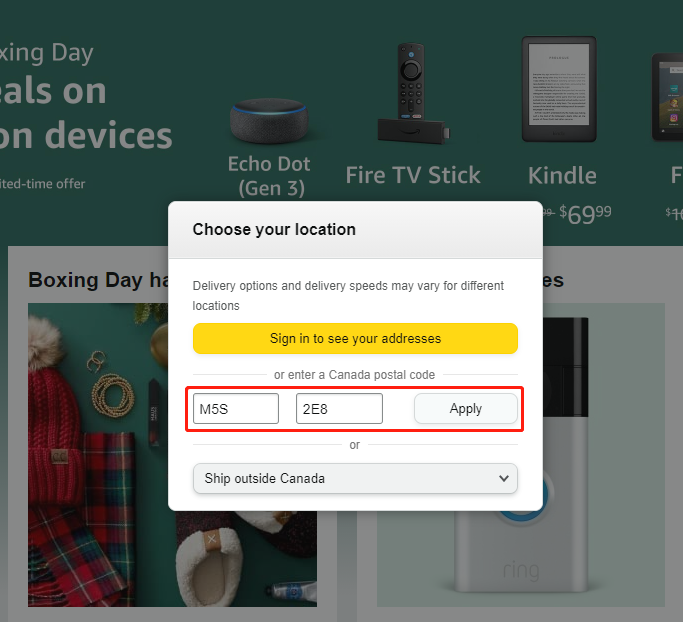 Amazon Canada Postal Code: Hướng Dẫn Chi Tiết Về Các Địa Điểm Kho Hàng
